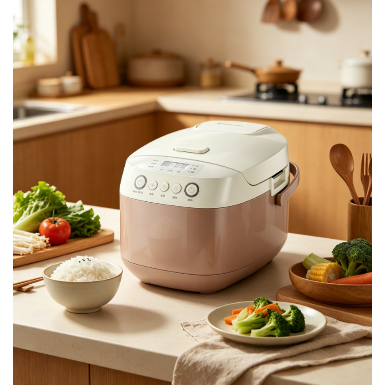 BIRGUSAI  5L (10 Cups Rice) 860W Large Capacity Household Multifunctional Electric Rice Cooker FT50G