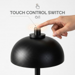 BIRGUSAI 5200mAh High Capacity Battery Cordless Table Lamp with Head Touch Sensor Dimmable LED Light BIRGUSAI 5200mAh High Capacity Battery Cordless Table Lamp with Head Touch Sensor Dimmable LED Light