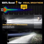 BIRGUSAI  High Power 12v 24v 10" LED Work Spotlight Auto Exterior Lighting High/Low Beam Amber Position Lamp for Off Road Truck
