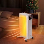 BIRGUSAI Electric Radiator Space Heater 1500W Remote Control Portable Household Heating With Temperature Display BIRGUSAI Electric Radiator Space Heater 1500W Remote Control Portable Household Heating With Temperature Display