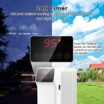 BIRGUSAI Electric Radiator Space Heater 1500W Remote Control Portable Household Heating With Temperature Display BIRGUSAI Electric Radiator Space Heater 1500W Remote Control Portable Household Heating With Temperature Display